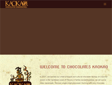 Tablet Screenshot of chocolateskaokao.com